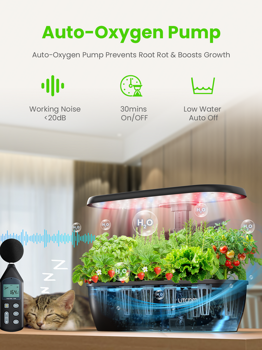 15-Pod Hydroponics Growing System