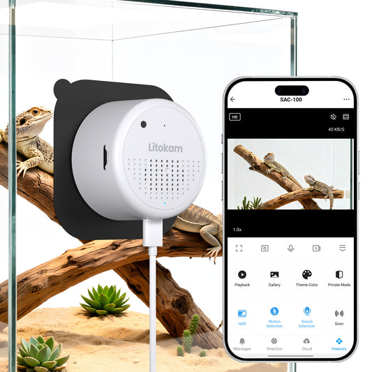 Aquarium & Terrarium Pet Camera 3MP 2K , Pet Camera SAC-100